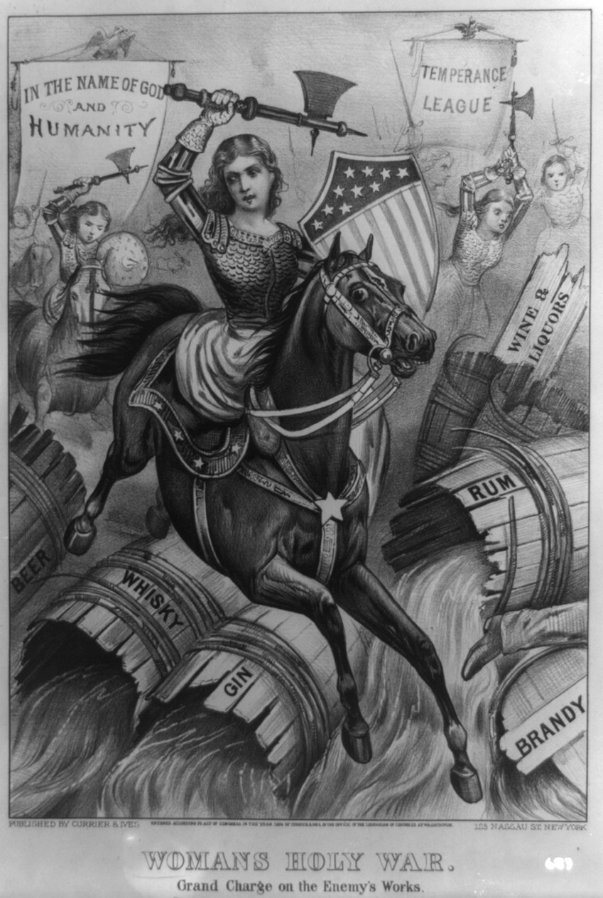 Temperance Images from the 1800s